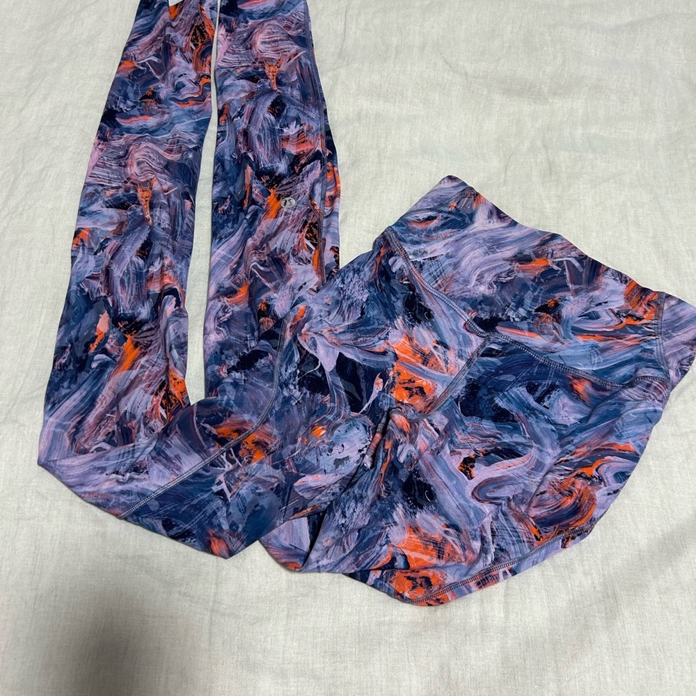 Lululemon Wunder Under high waisted Patterned Leggings